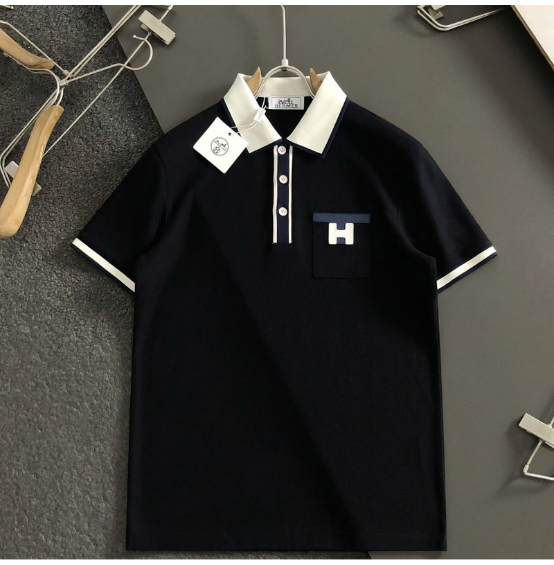 HERMES-06268 에르메스 2026SS 스프링/여름 반팔 폴로 셔츠