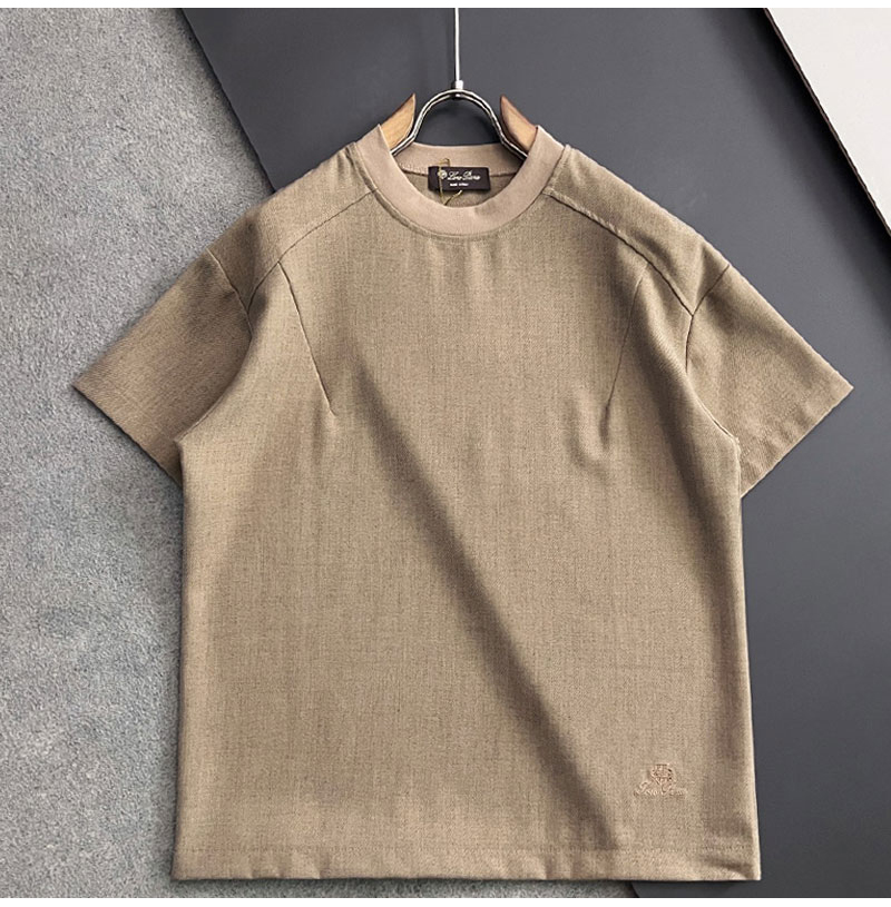 LOROPIANA-06269 로로피아나 2026SS 스프링/서머 면 리넨 반팔 셔츠