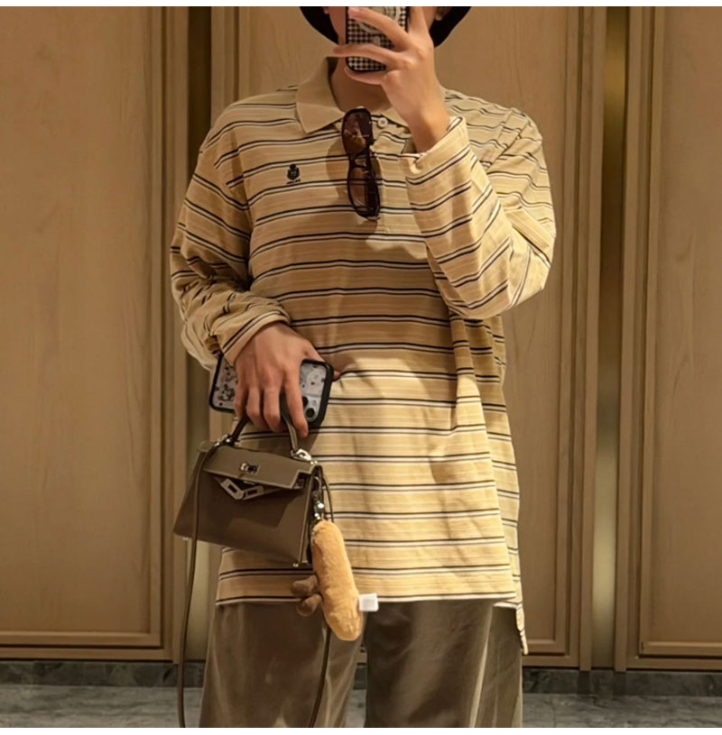 PRADA-07115 프라다 2026SS펄 패브릭 폴로 셔츠
