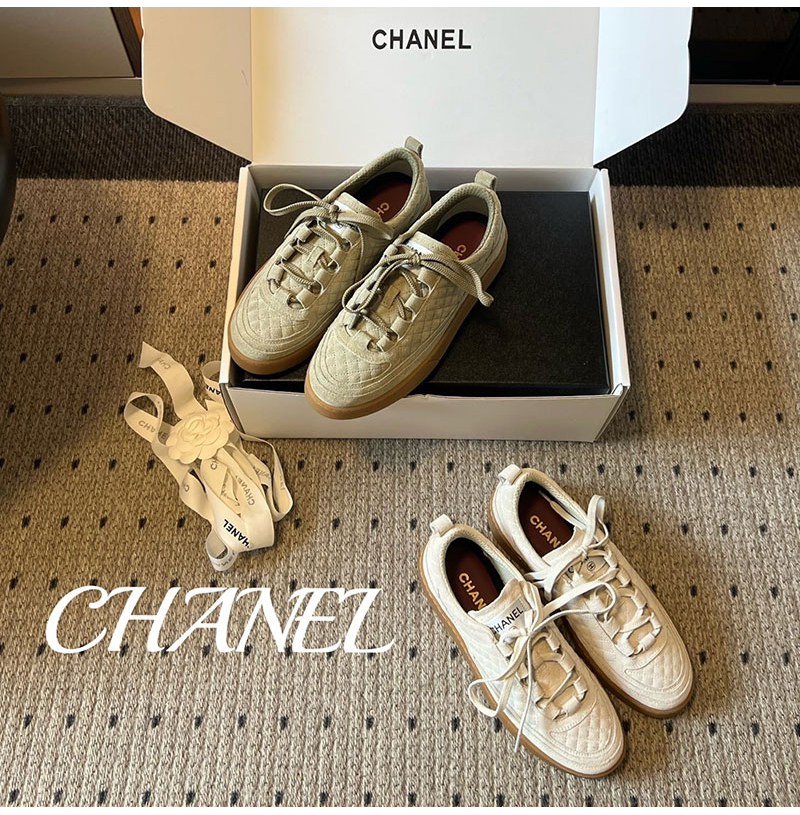 CHANEL-07145 샤넬 2026SS 여름 다이아몬드 패턴 캐주얼 스니커즈