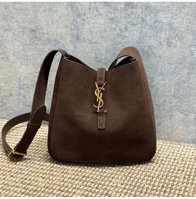 [스페셜오더]SAINT LAURENT-A00211 생로랑 스웨이드 소재 스몰 백 브라운