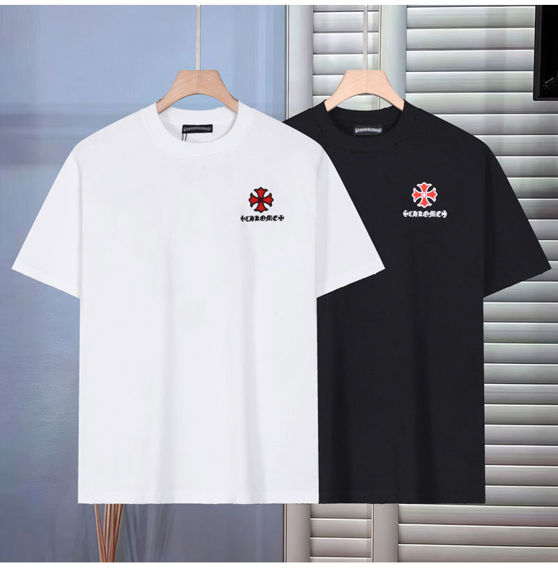 CHROME HEARTS-05052 크롬 하츠 2026SS 크루넥 패션 반팔 티셔츠