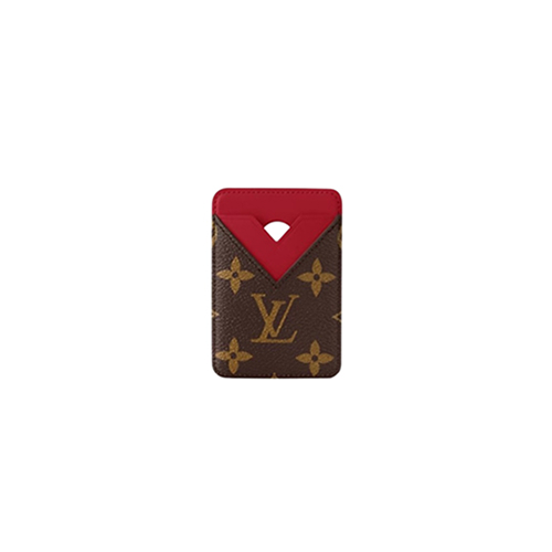 [스페셜오더]LOUIS VUITTON-M12856 루이비통 레드 모노그램 마카사르 포르트 카르트 마그넷