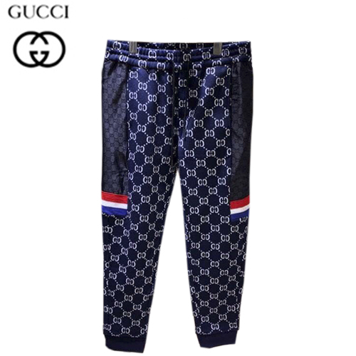 GUCCI-011912 구찌 네이비 코튼 더블 G 스웨트팬츠 남성용