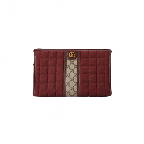 [스페셜오더]GUCCI-751912 6041 구찌 버건디 GG 캔버스 미니 파우치 26CM