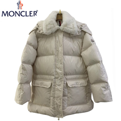 MONCLER-102311 몽클레어 화이트 나일론 패딩 여성용