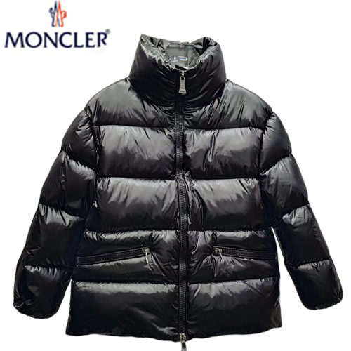 MONCLER-101715 몽클레어 블랙 로고 엠보싱 패딩 남성용