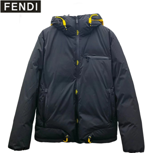 FENDI-101415 펜디 블랙 나일론 패딩 남성용