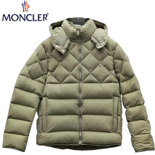 MONCLER-11011 몽클레어 베이지 나일론 패딩 남성용