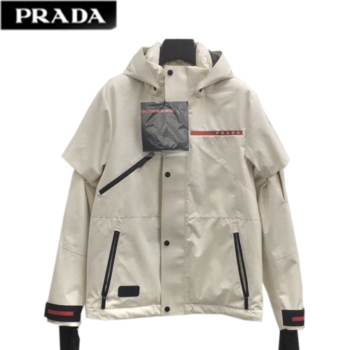 PRADA-12151 프라다 화이트 패딩 남성용