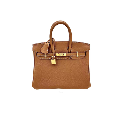 [스페셜오더]HERMES-에르메스 브라운 Birkin 벌킨 백 25 골드 금장 ORIGINAL LEATHER *올수공*