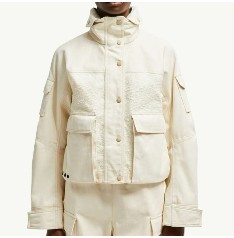 MONCLER-L0919A 몽클레어 패널 숏 구스다운 여성용(2컬러)
