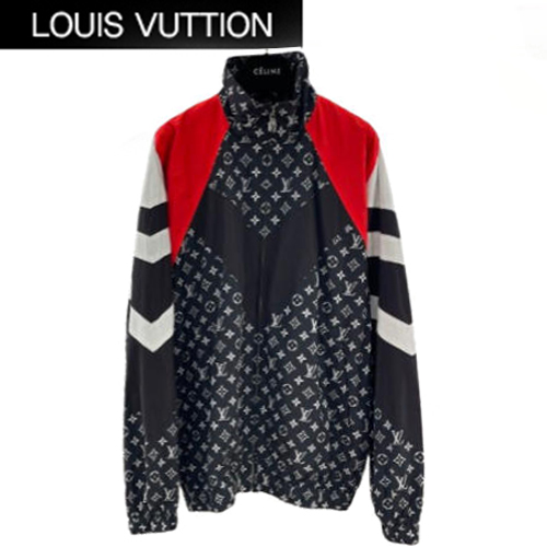 LOUIS VUITTON-08312 루이비통 블랙 모노그램 바람막이 재킷 남여공용