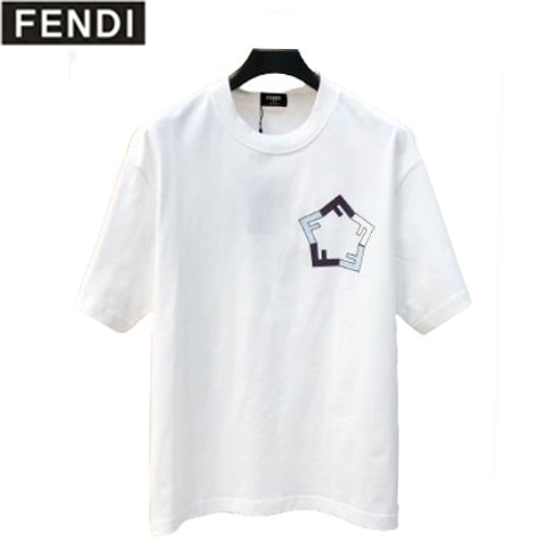FENDI-06023 펜디 프린트 장식 티셔츠 남성용(2컬러)
