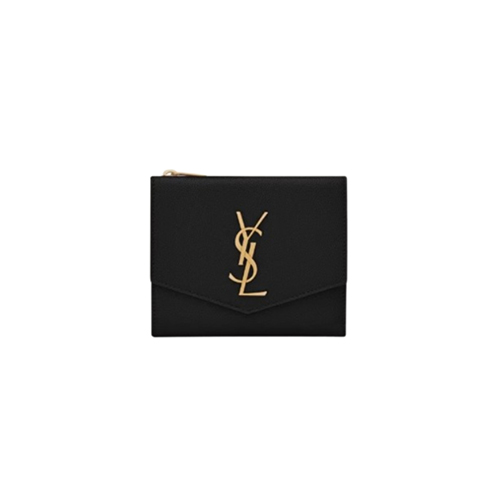 [스페셜오더]SAINT LAURENT-582296 생 로랑 블랙 uptown 컴팩트 지갑