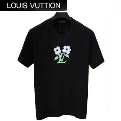 LOUIS VUITTON-06024 루이비통 LV 시그니처 프린트 장식 티셔츠 남성용(2컬러)