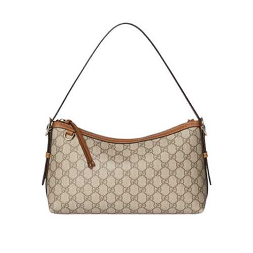 [스페셜오더]GUCCI-847449 9758 구찌 베이지/브라운 GG 엠블럼 미디엄 숄더백