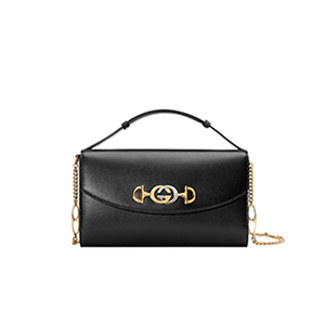 [스페셜오더]GUCCI-572375 1000 구찌 주미 블랙 가죽 스몰 숄더백