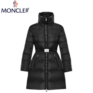 MONCLER-몽클레어 블랙 ACCENTEUR 악상떼르 벨트 롱 다운 패딩