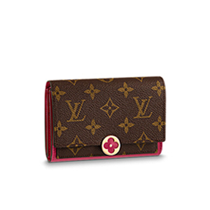 [스페셜오더]LOUIS VUITTON-M64588 루이비통 모노그램 푸시아 플로르 컴팩트 월릿